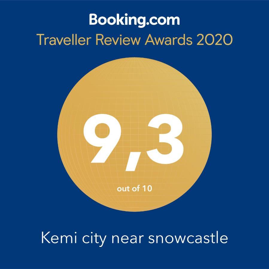 Kemi City L Near Snowcastle, 2 Rooms, Kitchen, Glazed Balcony, Free Parking On Street Bagian luar foto